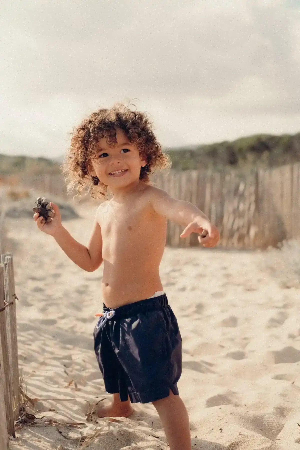Short de bain garçon, marine | CAPRI - Image 3