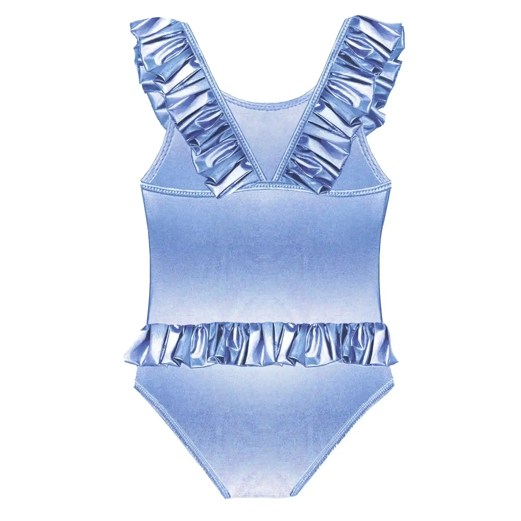 Maillot de bain fille, ciel iridescent | VENUS - Image 3