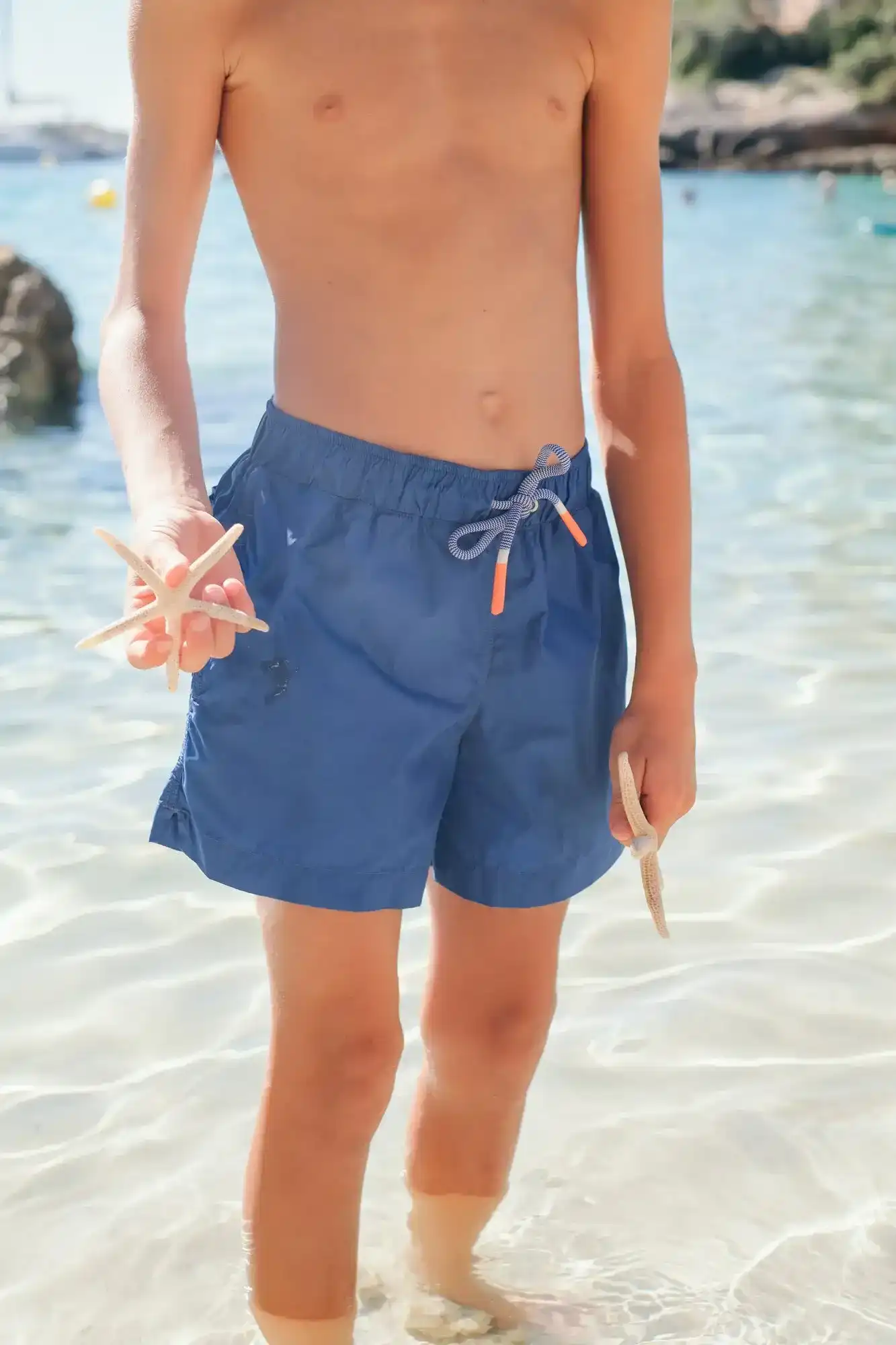 Short de bain garçon, indigo | CAPRI - Image 3